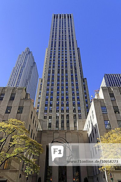Rockefeller Center  Manhattan  New York  USA  Nordamerika