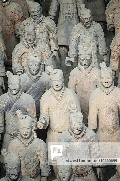 Museum der Terrakotta-Armee  Mausoleum Qín Shihuángdìs  Xian  Provinz Shaanxi  China  Asien