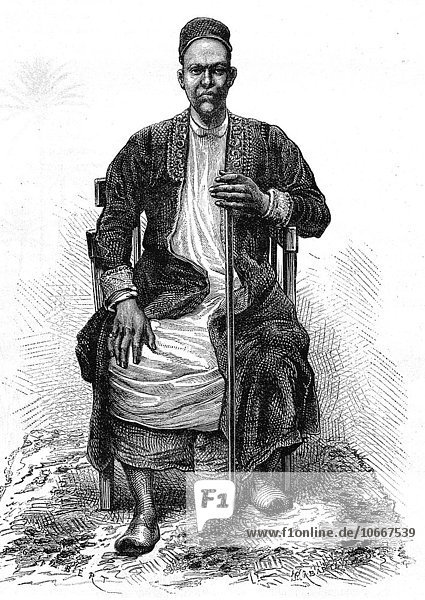 Mutesa  auch Mtesa  Kaiser von Uganda  1879