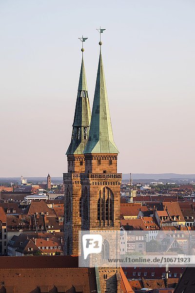 St. Sebald  Altstadt  Nürnberg  Mittelfranken  Franken  Bayern  Deutschland  Europa