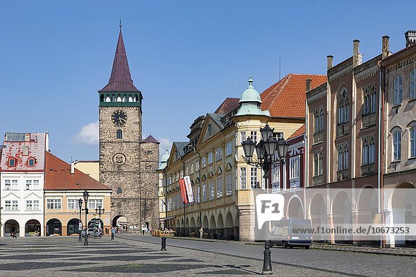 Wallenstein's Square  Jicin  Czech Republic  Europe