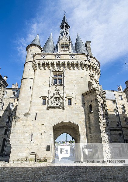 Porte Cailhau  historisches Stadttor  Bordeaux  Frankreich  Europa