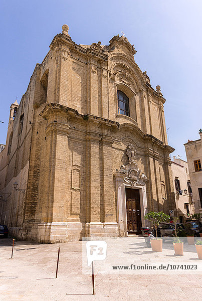 Italien  Apulien  Bari  Chiesa del Gesù in der Altstadt