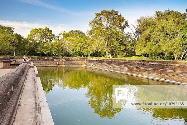 Sri Lanka - Abhayagiri pool  Anuradhapura  historic capital of Sri Lanka  UNESCO World Heritage Site
