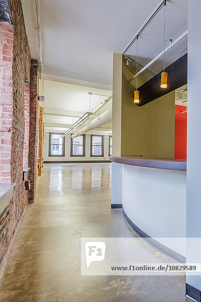 Empty room in modern office