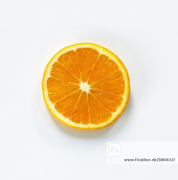 Halbe Orange Von Oben