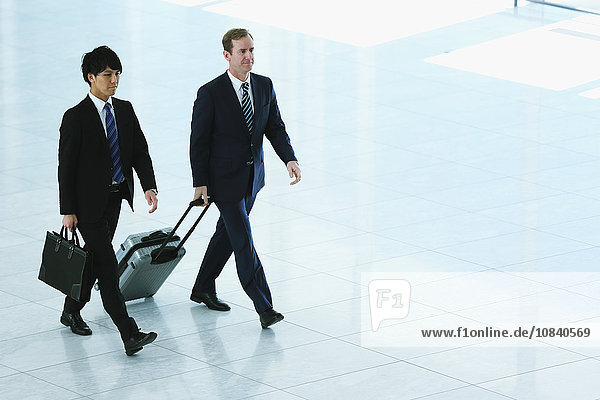 Businessmen at the airport