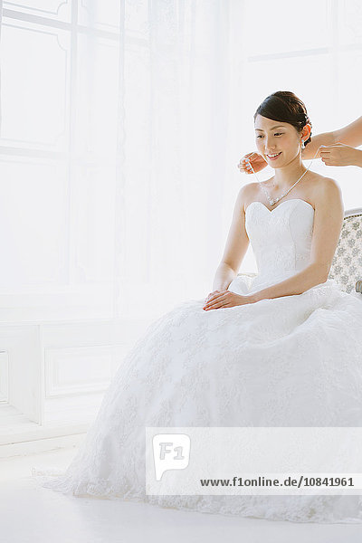 Attractive Japanese bride