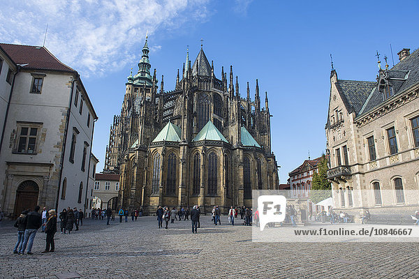 Prager Burg  UNESCO-Weltkulturerbe  Prag  Tschechische Republik  Europa