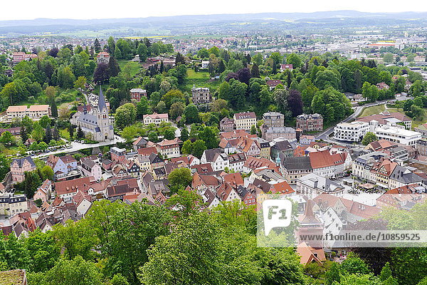 Altstadt  Kulmbach  Franken  Bayern  Deutschland  Europa