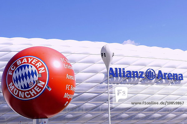 Allianz Arena  Munic  Bavaria  Germany  Europe