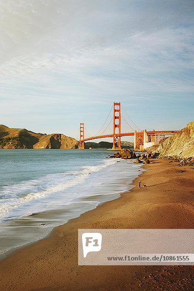 Golden Gate Bridge bei Tag  San Francisco  Kalifornien