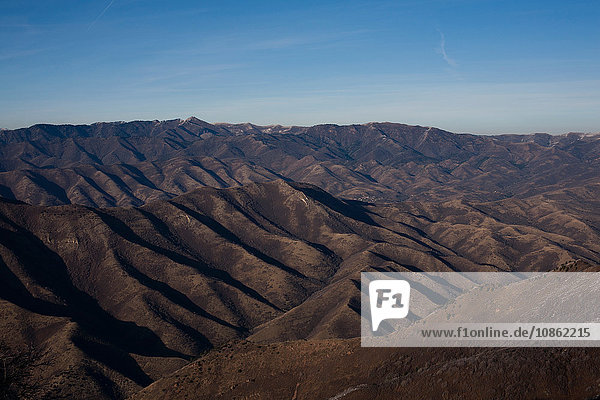 Blick vom Grandeur Peak auf Salt Lake City  Utah  USA