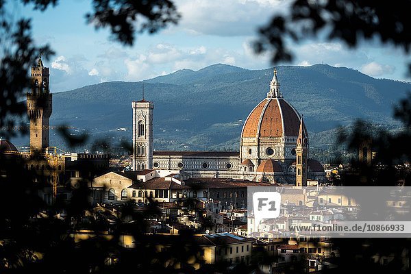 Dom mit Blick auf die Dächer von Florenz