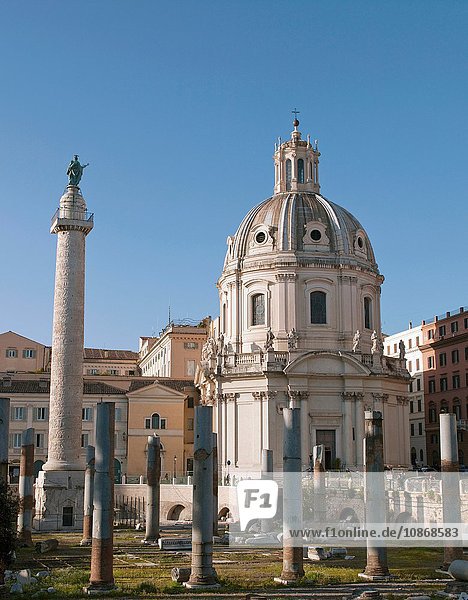 Trajan's Forum Rom Italien.