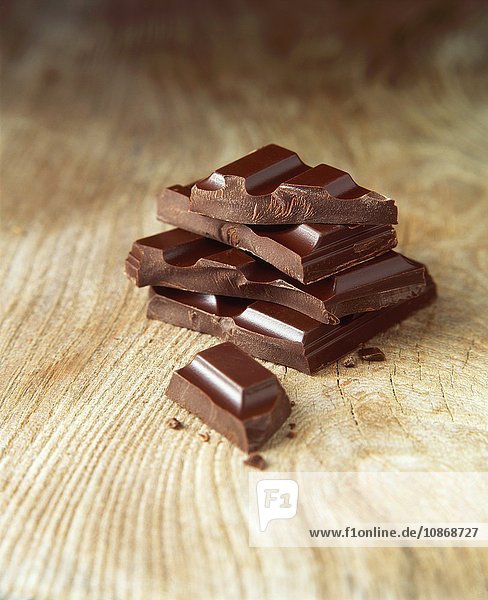 Schokoladen-Quadrate