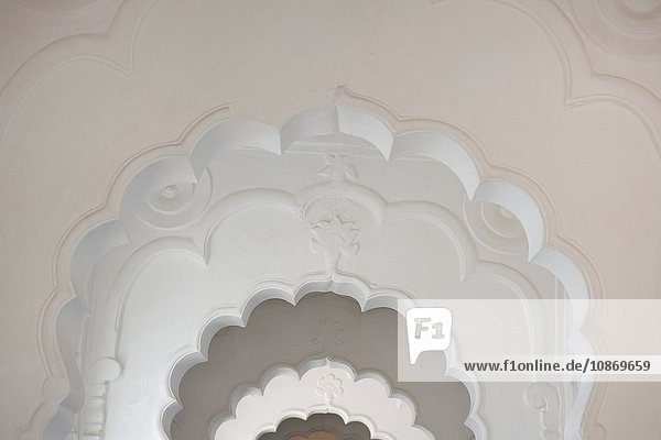 Bögen im Fort Mehrangarh in Jodhpur Rajasthan Indien