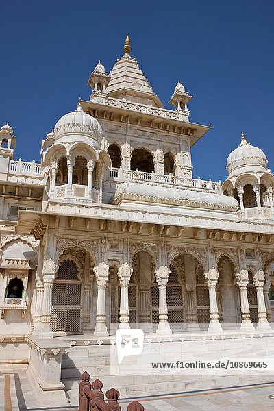 Jaswant Thada bei Mehrangarh Fort Jodhpur Rajasthan Indien