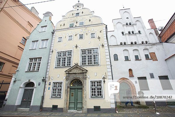 Three Brothers Buildings and museum of architecture  Riga  Latvia