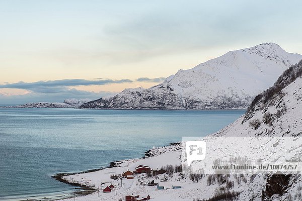 Fjord  Tromso  Norwegen