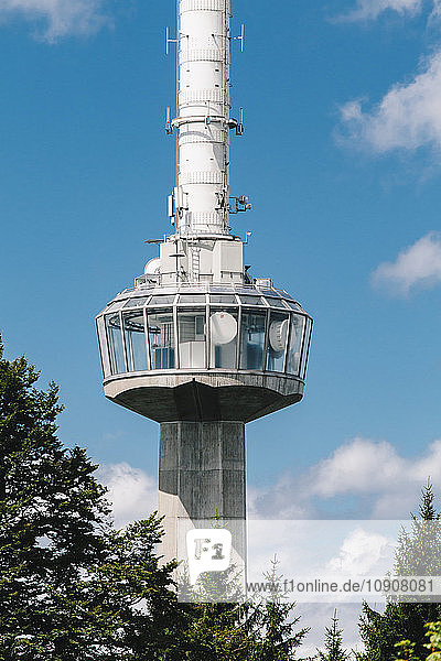 Switzerland  Zurich  Communication tower Uetliberg