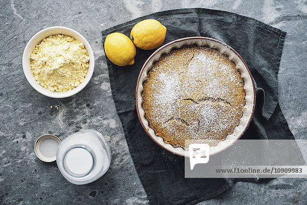 Glutenfreier Maismehl-Zitronenkuchen