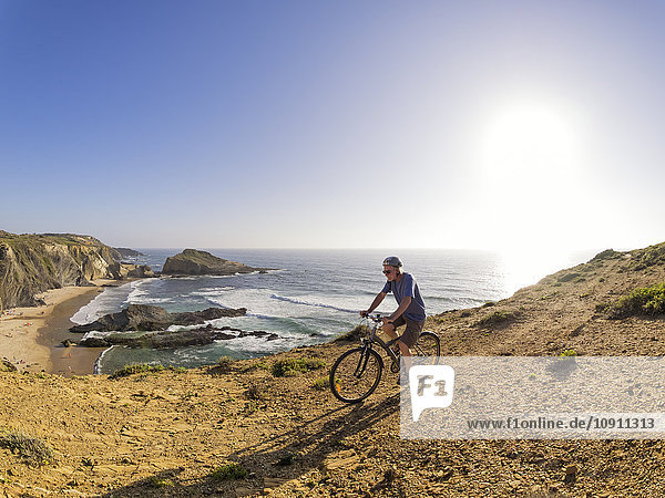 Portugal  Senioren Mountainbiken am Meer
