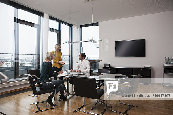 Business people having a meeting in conference room