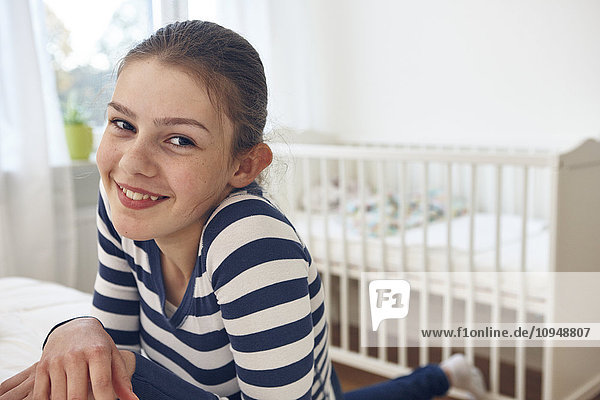 Portrait of smiling girl