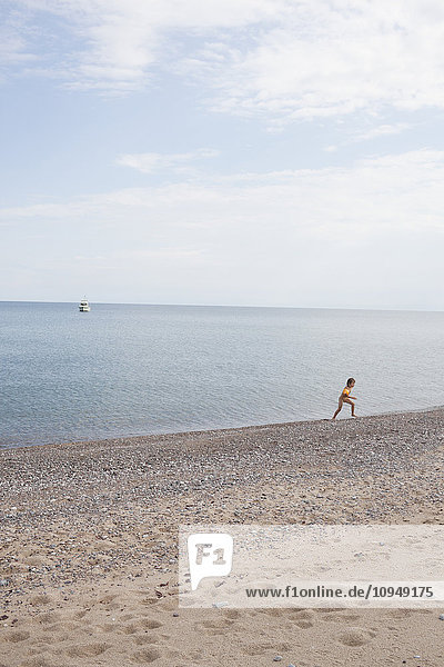 Boy on beach
