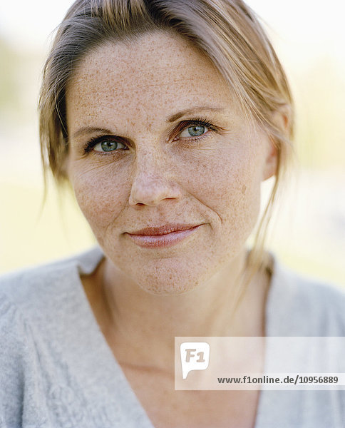 Portrait of a woman  Sweden.