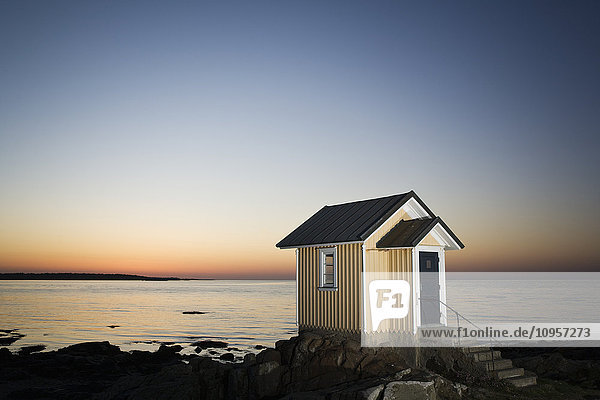 A small house by the sea  Sweden.