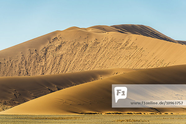 Große Wüstensanddünen; Sossusvlei  Namibia'.