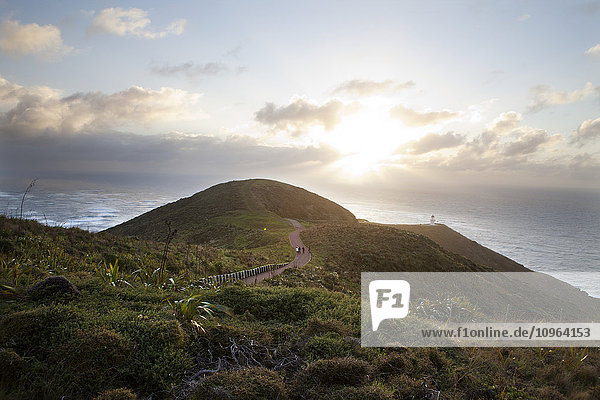 Sonnenuntergang am Cape Reinga; Nordinsel  Neuseeland'.