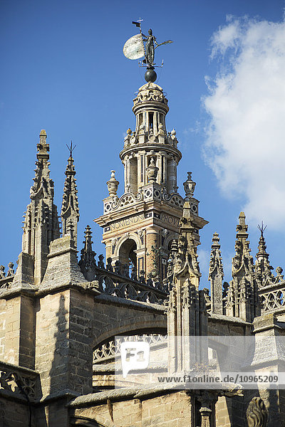 Kathedrale von Sevilla  die drittgrößte Kirche der Welt; Sevilla  Spanien'.