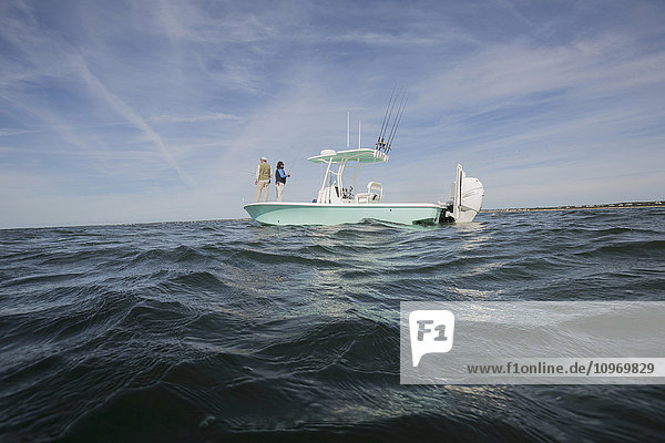 Fischen vor der Küste von Cape Cod; Massachusetts  Vereinigte Staaten von Amerika'.