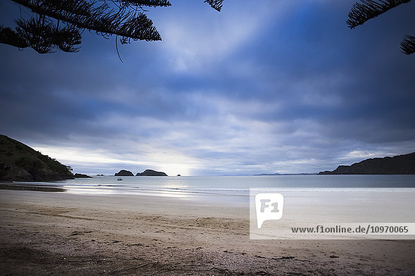 Camping am Strand in der Matauri Bay; Northland  Neuseeland'.