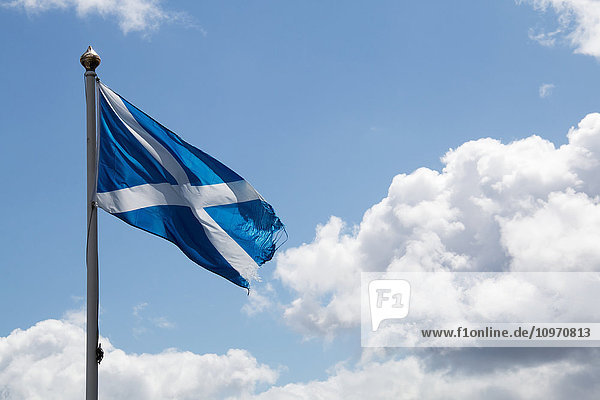 'Flagge von Schottland; Argyll  Schottland'.