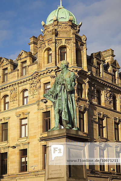 Pitt-Statue in der George Street; Edinburgh  Schottland'.