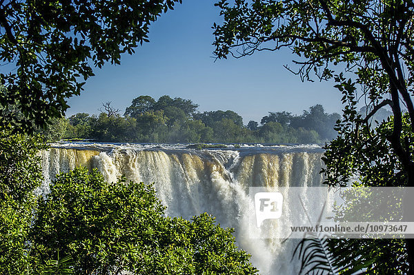 Wasserfall Victoria Falls; Victoria Falls  Simbabwe'.