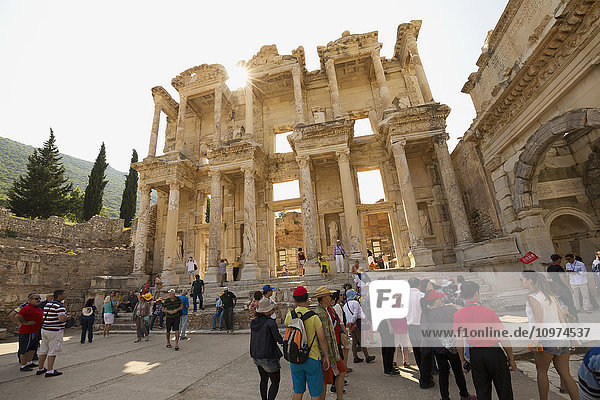 Bibliothek des Celsus; Ephesus  Türkei'.