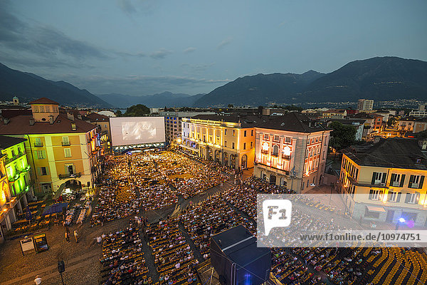 Filmfestival  Piazza Grande; Locarno  Tessin  Schweiz'.