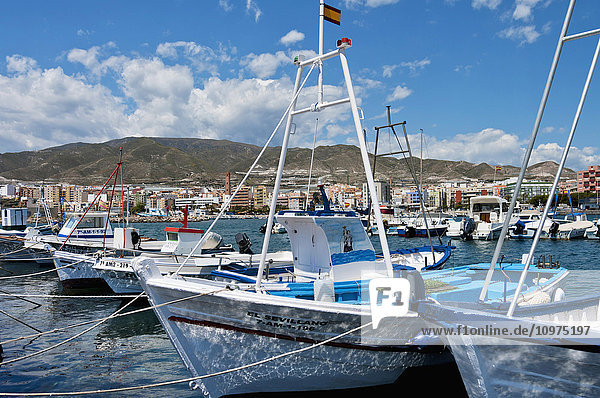 Boote im Hafen von Adra; Almeria  Spanien'.