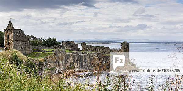 'St. Andrew's Castle; St. Andrews  Fife  Scotland'