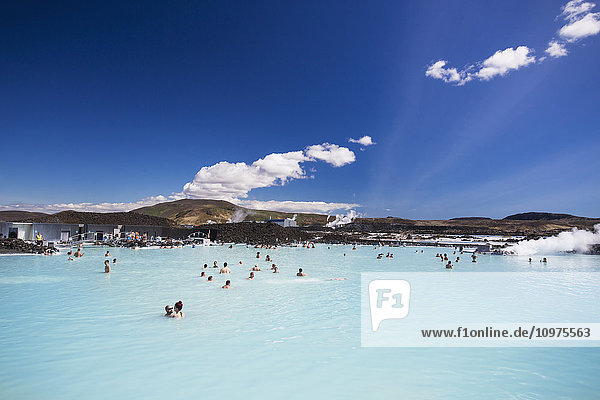 'Iceland's famous Blue Lagoon; Grindavik  Iceland'