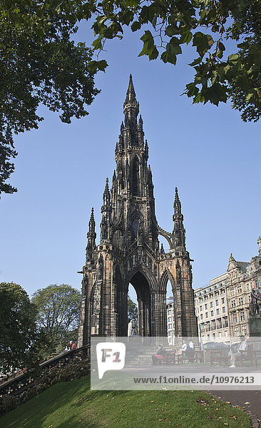 Scott-Denkmal; Edinburgh  Schottland'.