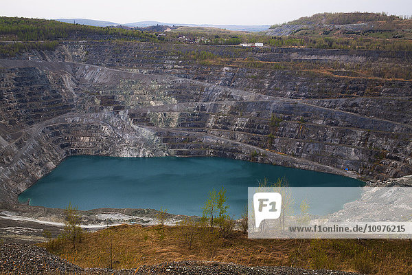 'Jeffery Mine; Asbestos  Quebec  Canada'