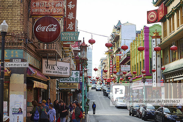 'China Town; San Francisco  Kalifornien  Vereinigte Staaten von Amerika'.