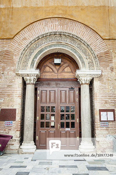 Eingang zur Kirche Hagia Sophia; Thessaloniki  Griechenland'.