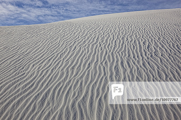 White Sands National Monument  New Mexico.